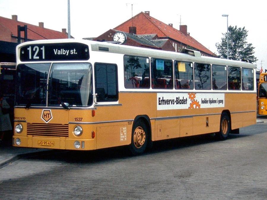  Volvo B10M-60 Aabenraa Denmark 1983 года  (фото 1 из 1)